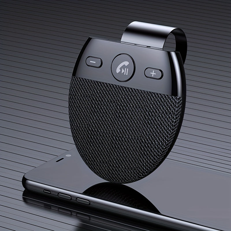 Wireless Vehicle Car V5.0 Speakers Handsfree Car Kit Hands-free Speakerphone Hands Free Sun Visor Music Player With Mic