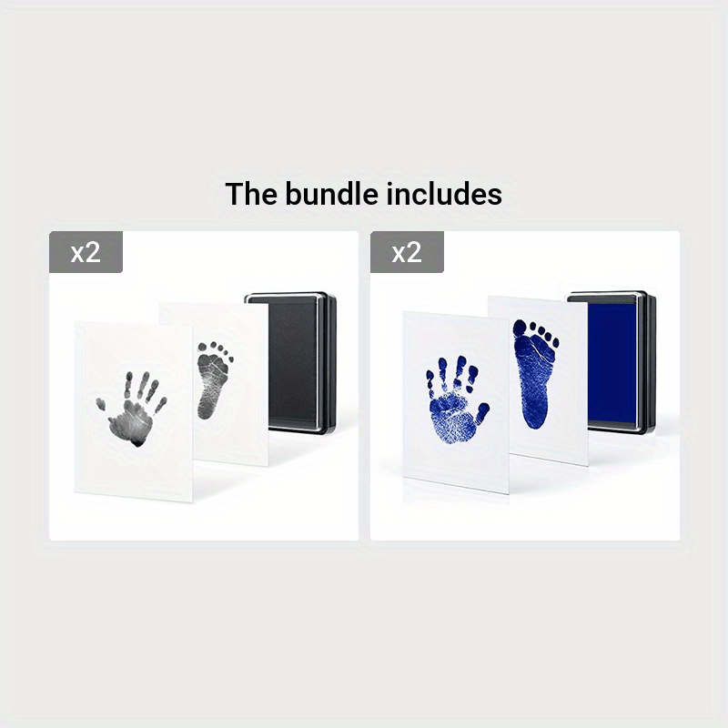 Create Lasting Memories With This DIY Hand And Footprint Kit - Perfect Baby Shower Gift!, Christmas Halloween Gift