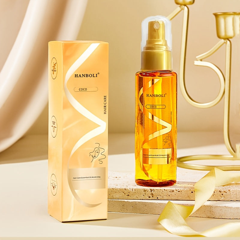 Luxurious Hair Fragrance Spray - Instantly Softens and Nourishes, Calms Frizz, Prevents Static, Long-Lasting Scent, No-Wash Beauty Solution - 100ml