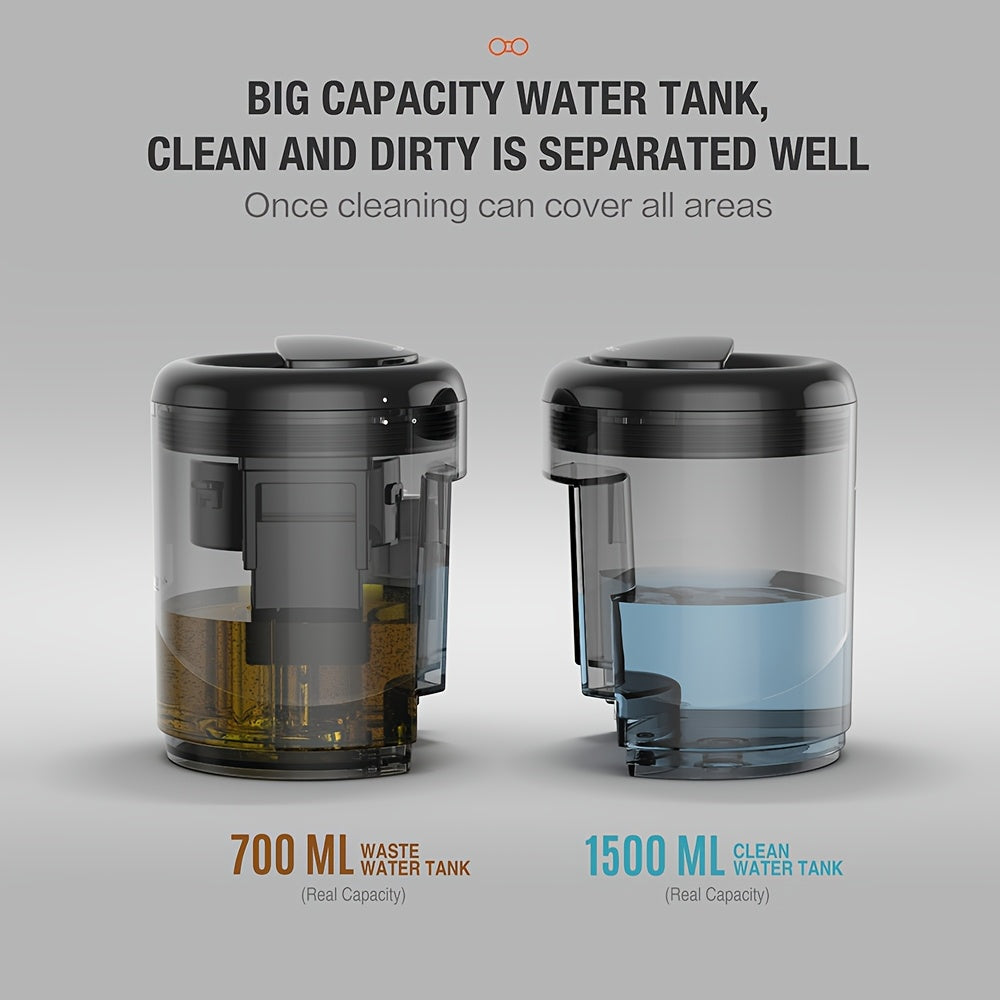 GOXAEEEE Handheld Carpet Cleaner 600W Handheld 15Kpa Corded Spot Clean Machine Wet Fabric Sofa Cleaning Pet Portable Car Multi-functional Suction And Suction Integrated Household Fabric Sofa Cleaning Machine