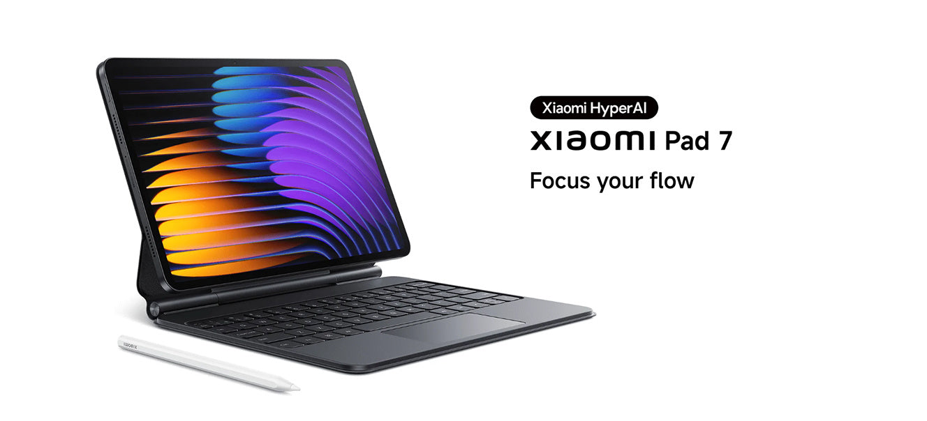 Xiaomi Pad 7 WiFi Tablet 8850mAh Battery 144Hz 11.2'' Screen Quad Speakers Tablet 45W turbo charging Dolby Vision, Wireless Communication, Type-C Port Charging, Android LCD Display, Rechargeable Battery
