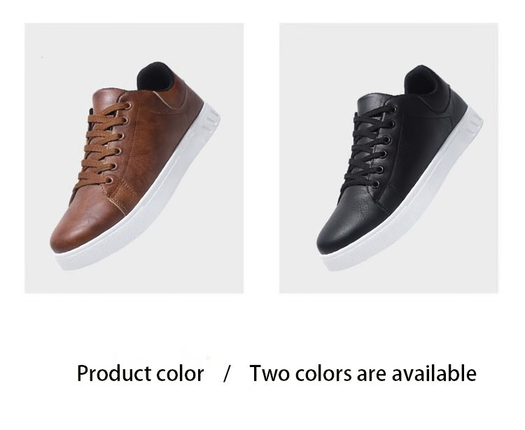 Men's Stylish Brown Sneakers - Casual & Sporty Lace-Up Shoes with Durable PVC Sole, Comfortable Fabric Lining for Casual Attire, Fitness Training, and Gym - Low-Top Design, Gym Footwear | Casual Fitness Shoes | Upper
