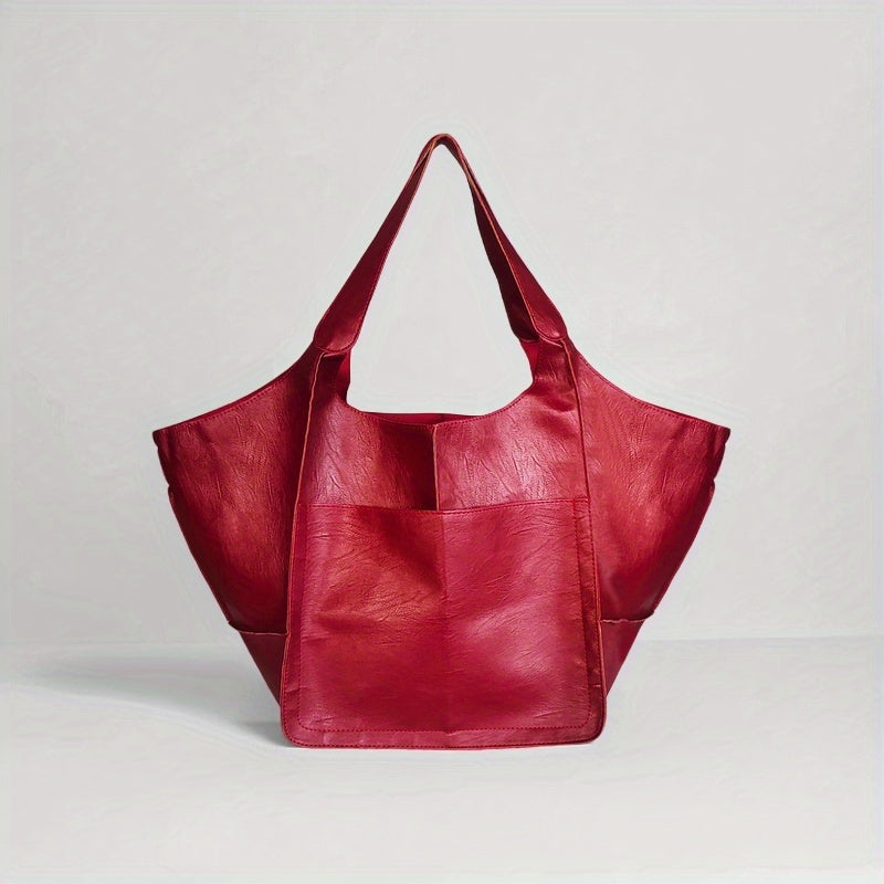 New Simple Women's       Large Capacity Tote for Shopping and Daily Commuting