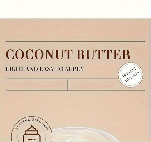 200g Coconut Moisturizing Body Cream, Body Butter With Vitamin E, Long Lasting Fragrance, Soothing Nourishing Rejuvenating Skin, Suitable For Various Skin Types With Plant Squalane