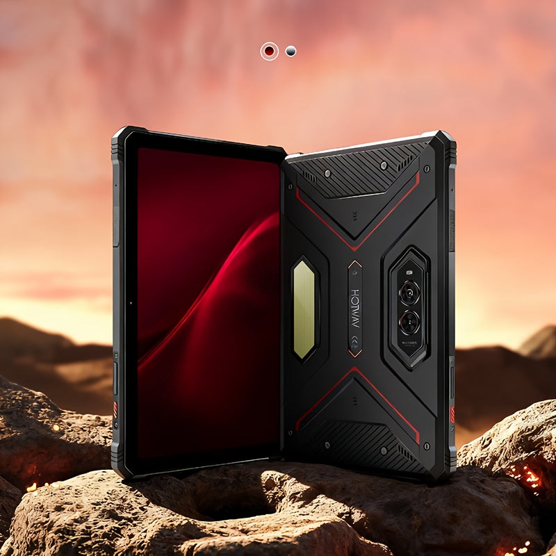 HOTWAV R9 Pro 11inch 2K FHD+Display Tablet, Android 14, 20080mAh 20GB (6GB+14GB Expandable)+256GB (2TB TF) Outdoor Tablet, 64MP Rear Main Camera, 16MP Front Camera, Octa-core/Dual SIM 4G, IP6X & IPX8 High Quality Tablet, Dual