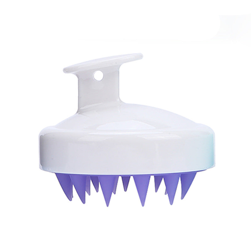 Soft Silicone Bristles Hair Care Head Brush - Massage & Exfoliate Your Scalp for a Healthy, Dandruff-Free Look!
