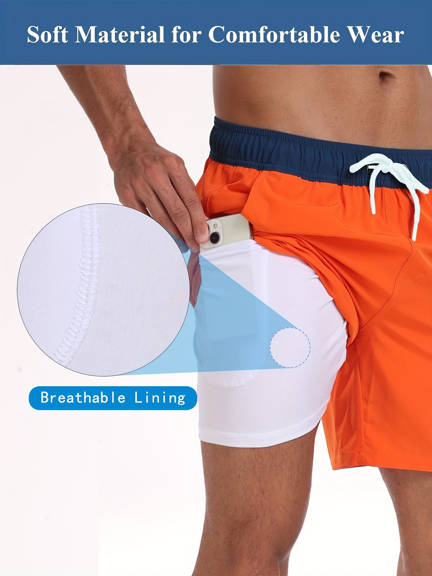 Men'S Quick-Dry Beach Shorts