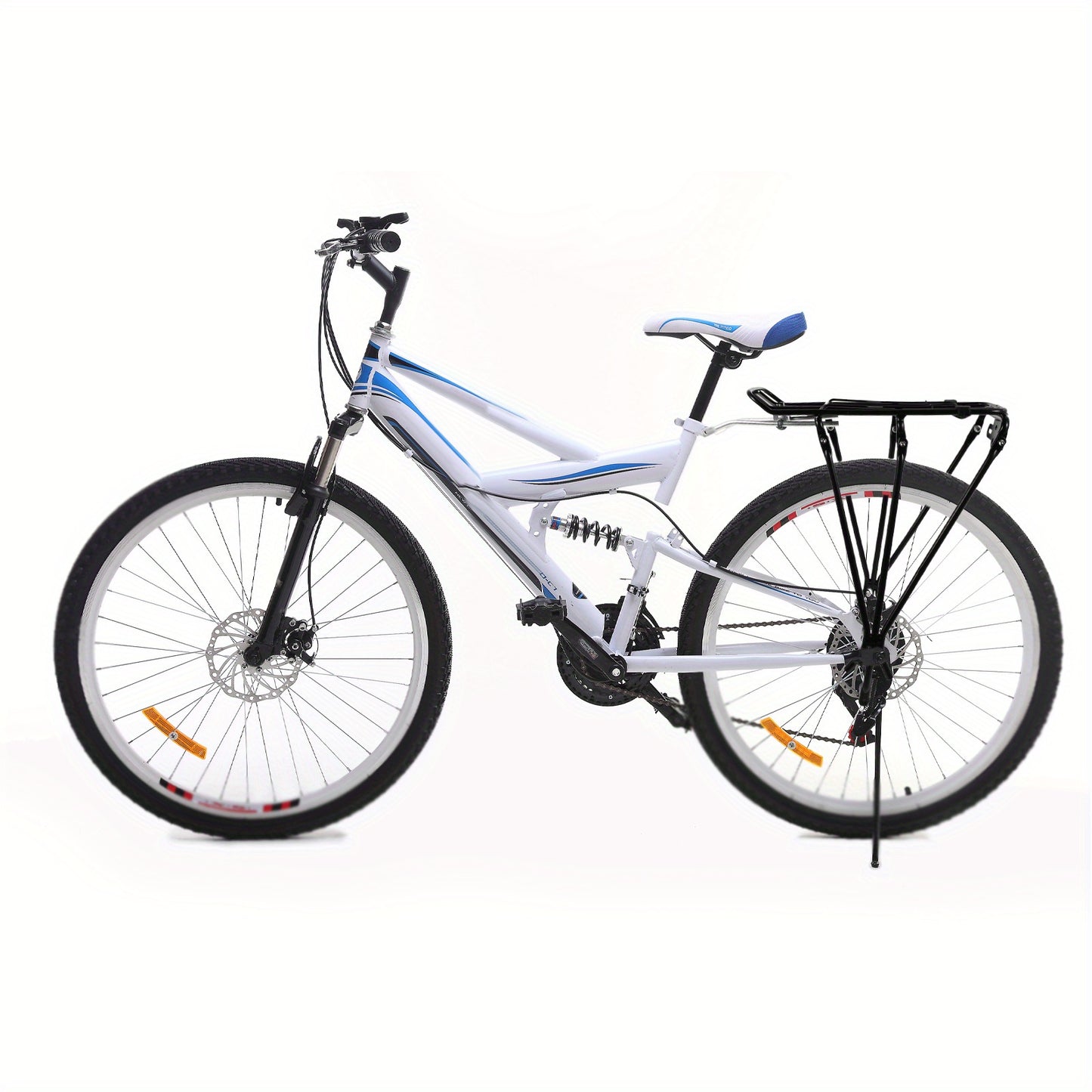 High-Quality Black Stainless Steel Electric Bike Rear Rack - Durable, Rust-Resistant, Easy to Install Carrier Basket for Dirt Bikes and Mountain Bikes, Mountain Bike Rack | Versatile Bike Rack | Stainless Steel Rack