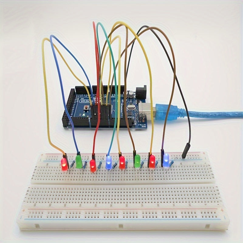 1 Set Full Version Starter Kit For Arduino Beginner Learning, MEGA 2560 Servo Motor LCD1602 Model