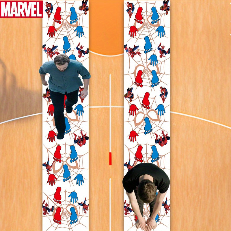 1pc MARVEL Spider-Man Theme Party Supplies, Team Building Activity Hand and Foot Entertainment Mat for Indoor/Outdoor Use - Suitable for Picnics Birthdays Weddings Housewarming Parties Valentine's Day New Year Christmas Gifts