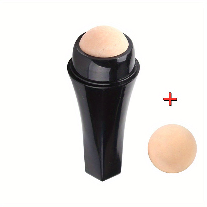 2 In 1 Oil Absorbing Volcanic Roller Volcanic Rolling Balls For Face Volcanic Stone Face Roller Portable Reusable Oil Control On The Go Instant Results Remove Excess Shine For Oily Skin