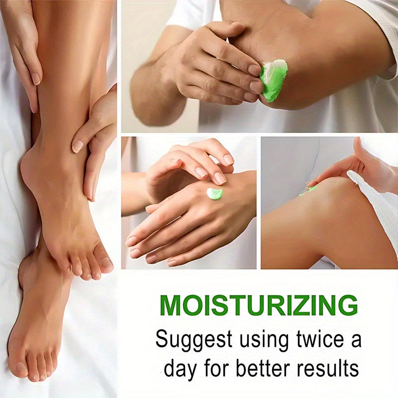 YUITIKUE 42% Urea Foot Cream for Extremely Dry Cracked Heels - Tea Tree Ant-Cracking Moisturizer with Natural Ingredients, Non-Greasy Formula, Hypoallergenic & Safe for Sensitive Light Beige