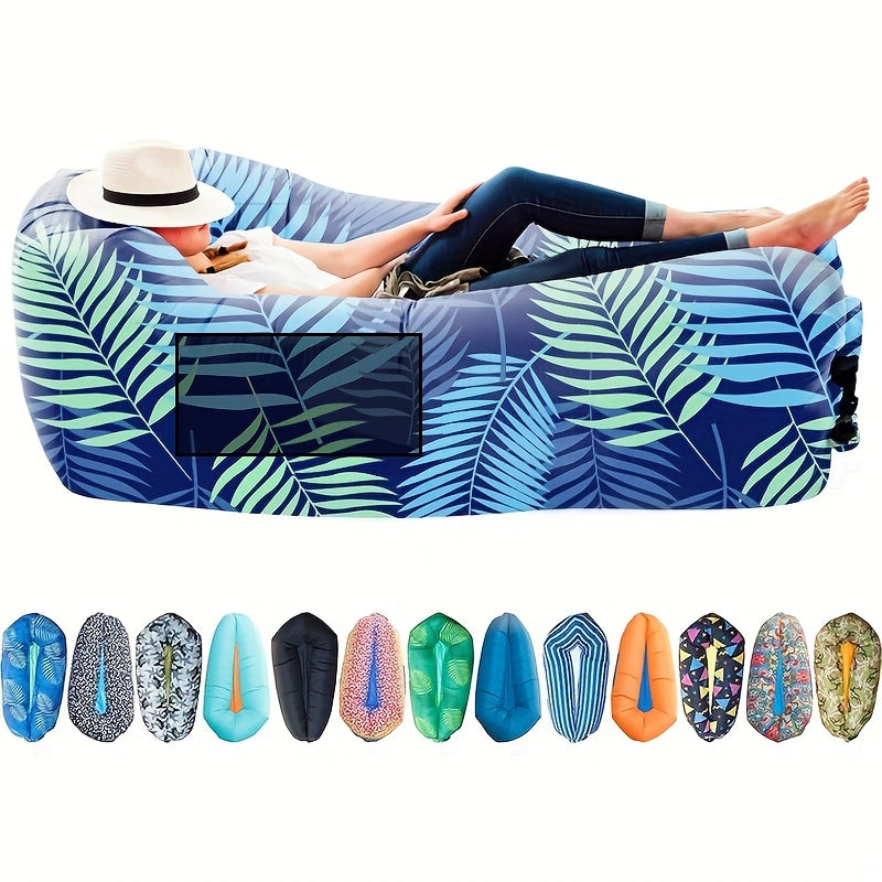 Inflatable Couch Cool Inflatable Chair. Upgrade Your Camping Accessories. Easy Setup is Perfect for Hiking Gear, Beach Chair and Music Festivals.