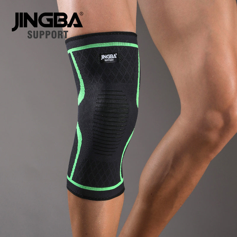 1pc Jingba 1167 Compression Knee Support - Multi-Color Breathable Knee Pads