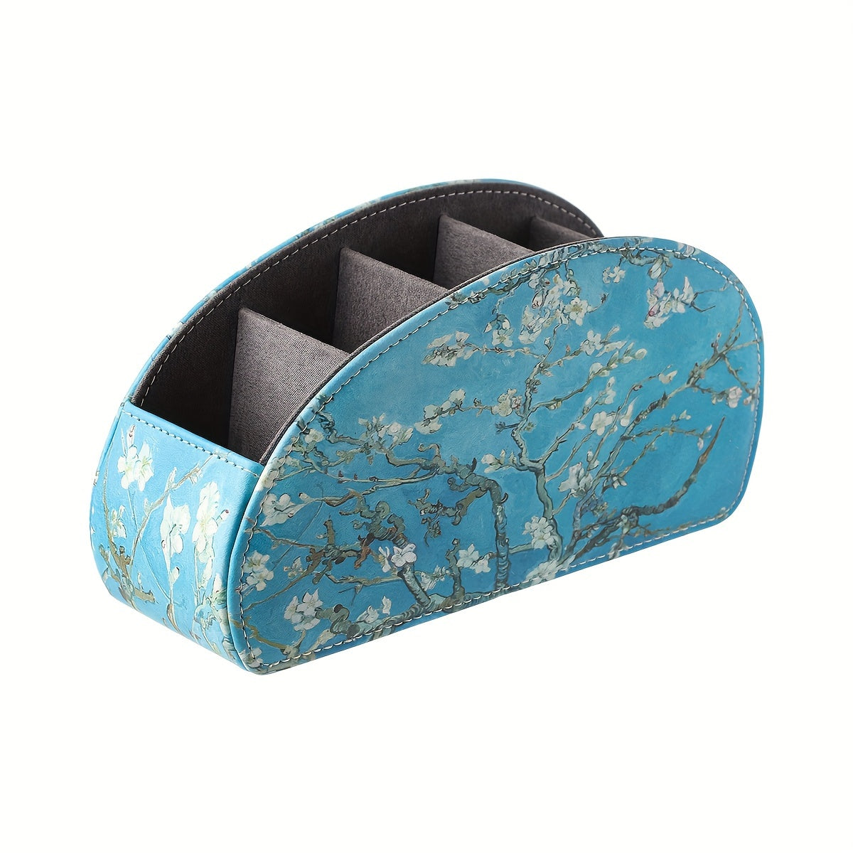 Organizer For 5 Remote Controls, Desktop Organizer For Office, Bedside Table Organizer, Makeup Organizer For Vanity
