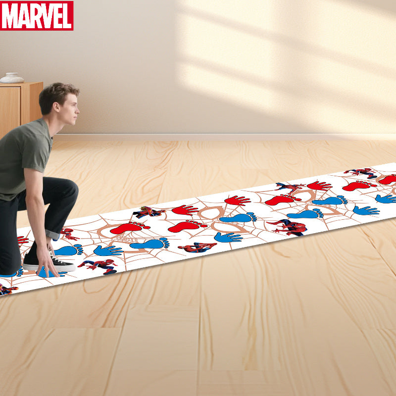 1pc MARVEL Spider-Man Theme Party Supplies, Team Building Activity Hand and Foot Entertainment Mat for Indoor/Outdoor Use - Suitable for Picnics Birthdays Weddings Housewarming Parties Valentine's Day New Year Christmas Gifts