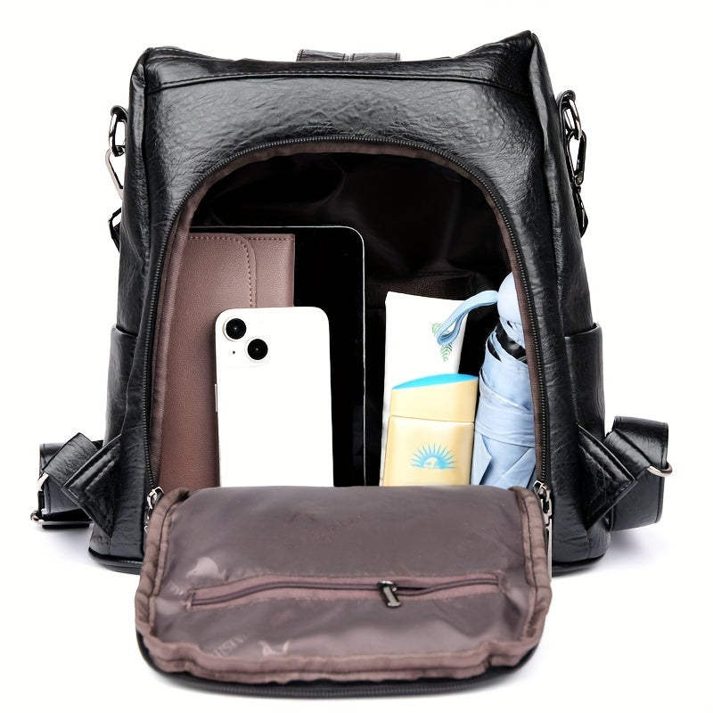 Simple And Versatile Multi Functional Going Out Travel Student Schoolbag, Large Capacity Backpack