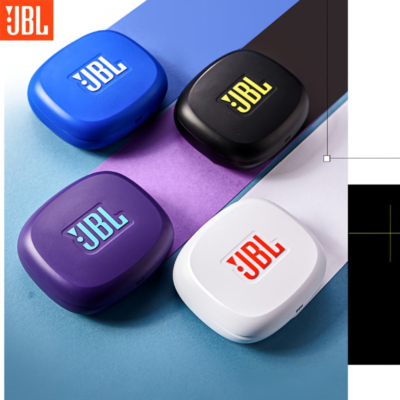 For JBL ZONE True Wireless Open-Ear Sports Headphones, Neckband Wireless Earbuds for Swimming, Cycling, Running, Long Battery Life, High-Quality Sound, Clear Call and Music Output, USB-C Charging, Rechargeable Battery, Black