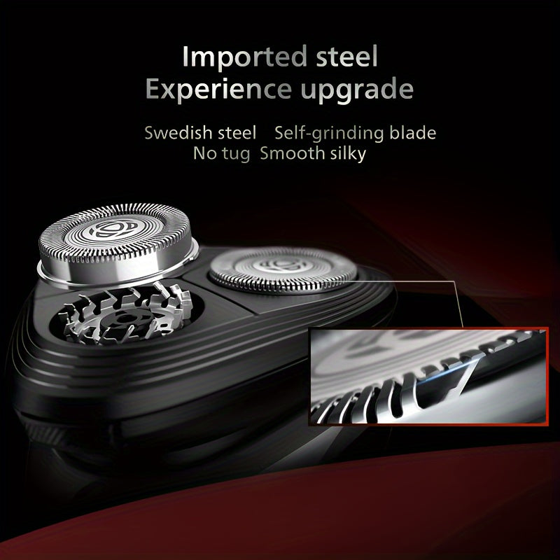 Philips 's Electric Shaver Series 1000 (S1113) - Wet/Dry IPX7 Waterproof, 30-45 Min Runtime, USB- Shaver with 1-Hour Charge, 3D Floating Blade & ContourFlex System, One-Touch Clean,