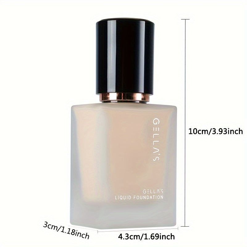 Moisturizing Liquid Foundation Creamy Skin Long Lasting Soft Misty Version Full Coverage Even Skin Tone Foundation Cream