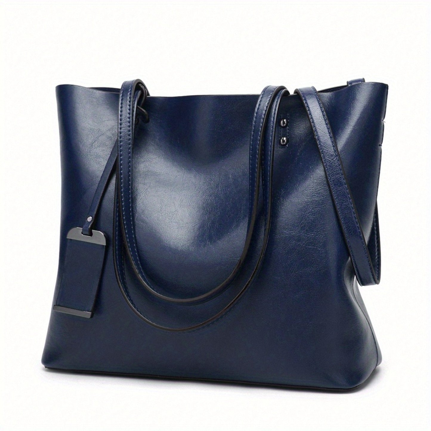 Women's Synthetic Handbag with Laptop Compartment & Detachable Strap - Golden-Tone Hardware, Zipper Closure, Spacious Work Bag for Travel, Business Meetings, Everyday Use - Available in Brown, Black, Red, Pink, Navy, Burgundy