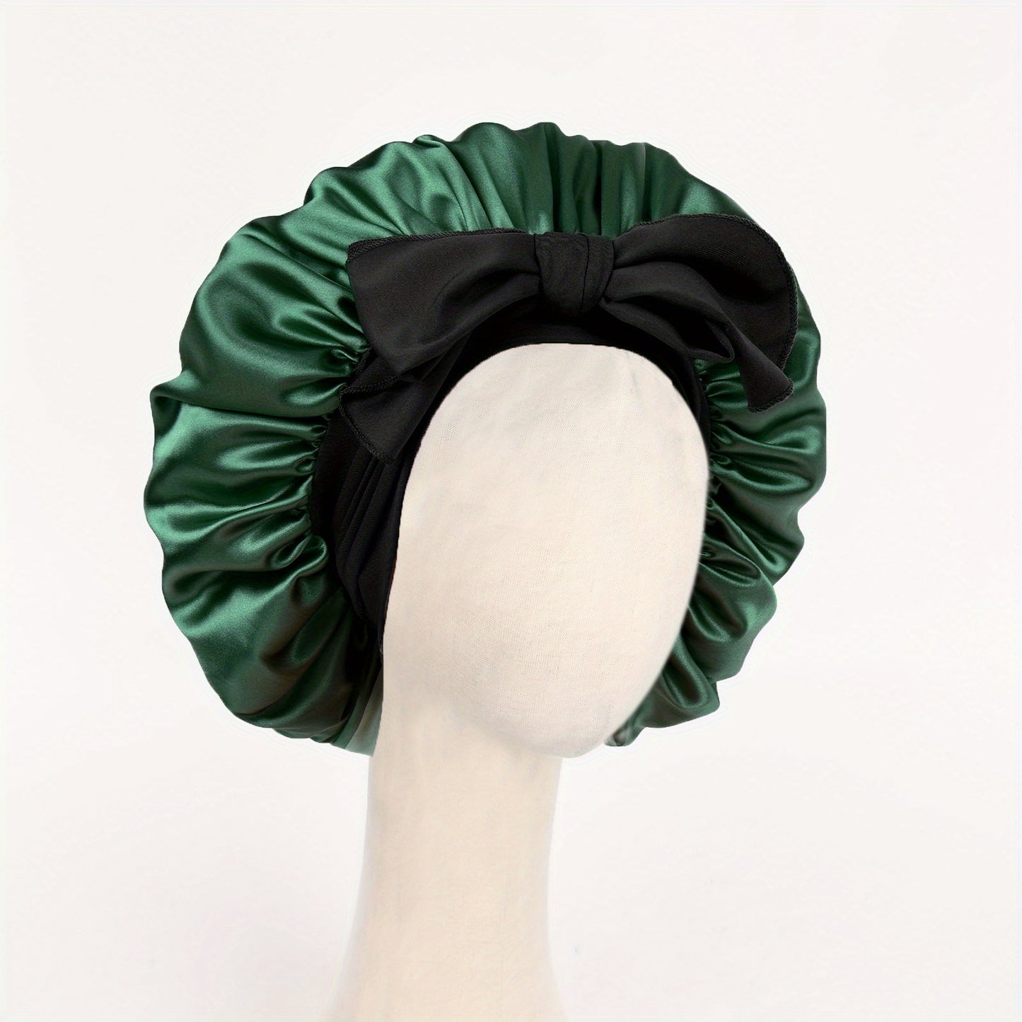 Hat, Satin Bonnet Silk Bonnet Adjustable Bonne For Sleeping Hair Bonnet With Tie Band Bonnets For Women Men
