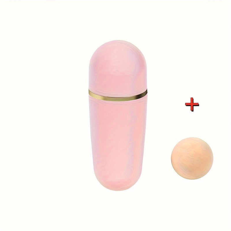 2 In 1 Oil Absorbing Volcanic Roller Volcanic Rolling Balls For Face Volcanic Stone Face Roller Portable Reusable Oil Control On The Go Instant Results Remove Excess Shine For Oily Skin