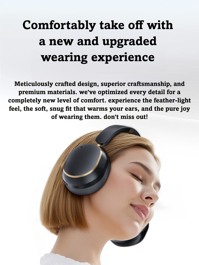 Philips Wireless Bluetooth Headphones, Over-Ear Wireless Headphones, ANC Hybrid Active Noise Cancelling Headphones, HiFi Surround Sound Over-Ear Wireless Headphones, for iPhone and Android, 80 Hours of Playtime, with Five ENC