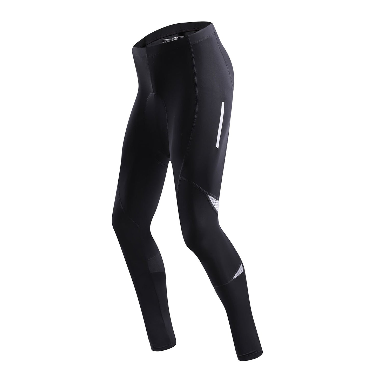 Quick Dry Men's Cycling Pants With Padded Seat - Stretchy Bike Leggings For Comfortable Riding