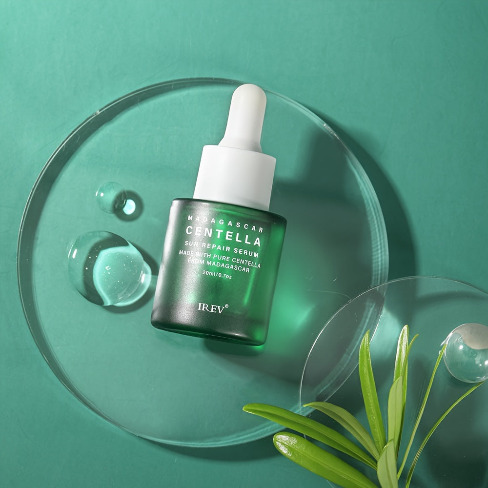 Centella Asiatica Hydrating Serum 20ml, Alcohol-Free, Fragrance-Free for All Skin Types, Moisturizing Facial Care