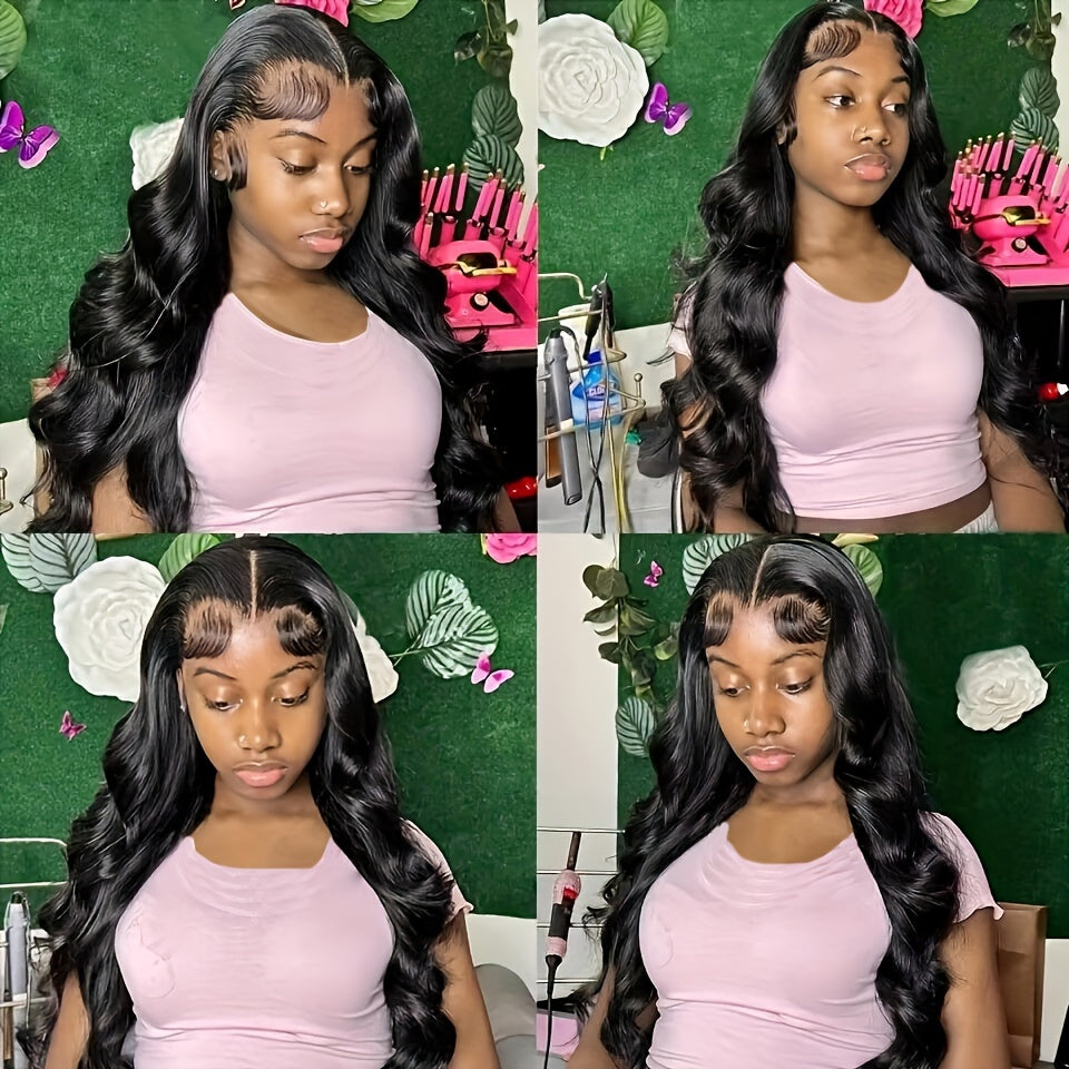13x4 Lace Front Human Hair Wigs Brazilian Body Wave Lace Front Wig Lace Frontal Wigs For Women Human Hair Wig - Style:Basics; Gender:Women; Density:150%; Curl:Body Wave; Lace Area:13*4; Hair Material:Human Hair