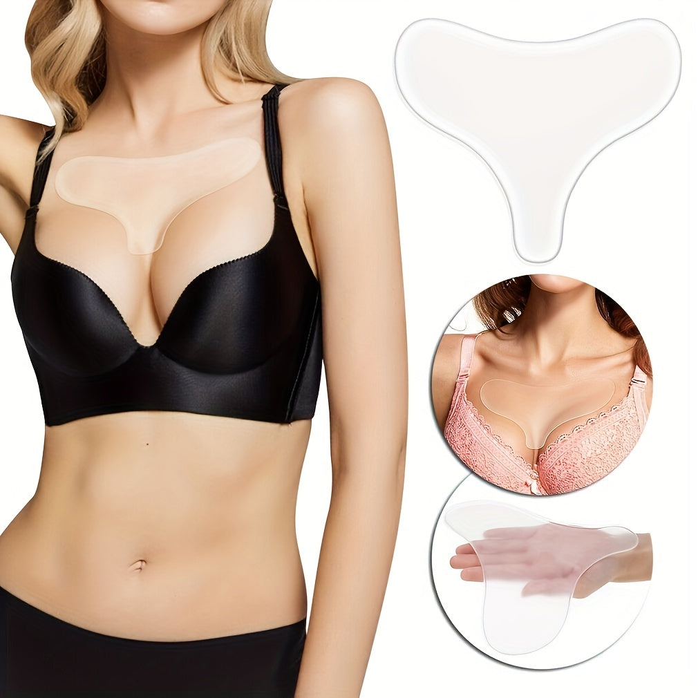 Smooth And Firm Skin With Chest Wrinkle Pads - Overnight Silicone Wrinkle Patches For Women