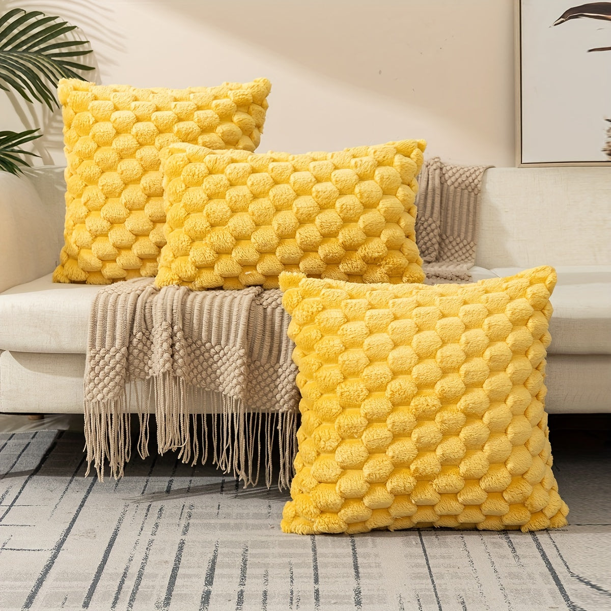 1pc, Square Cushion Cover, Zipper Single-sided Printed Pillowcase, Home Decor, Room Decor, Living Decor, Bedroom Decor (pillow Core Is Not Included)
