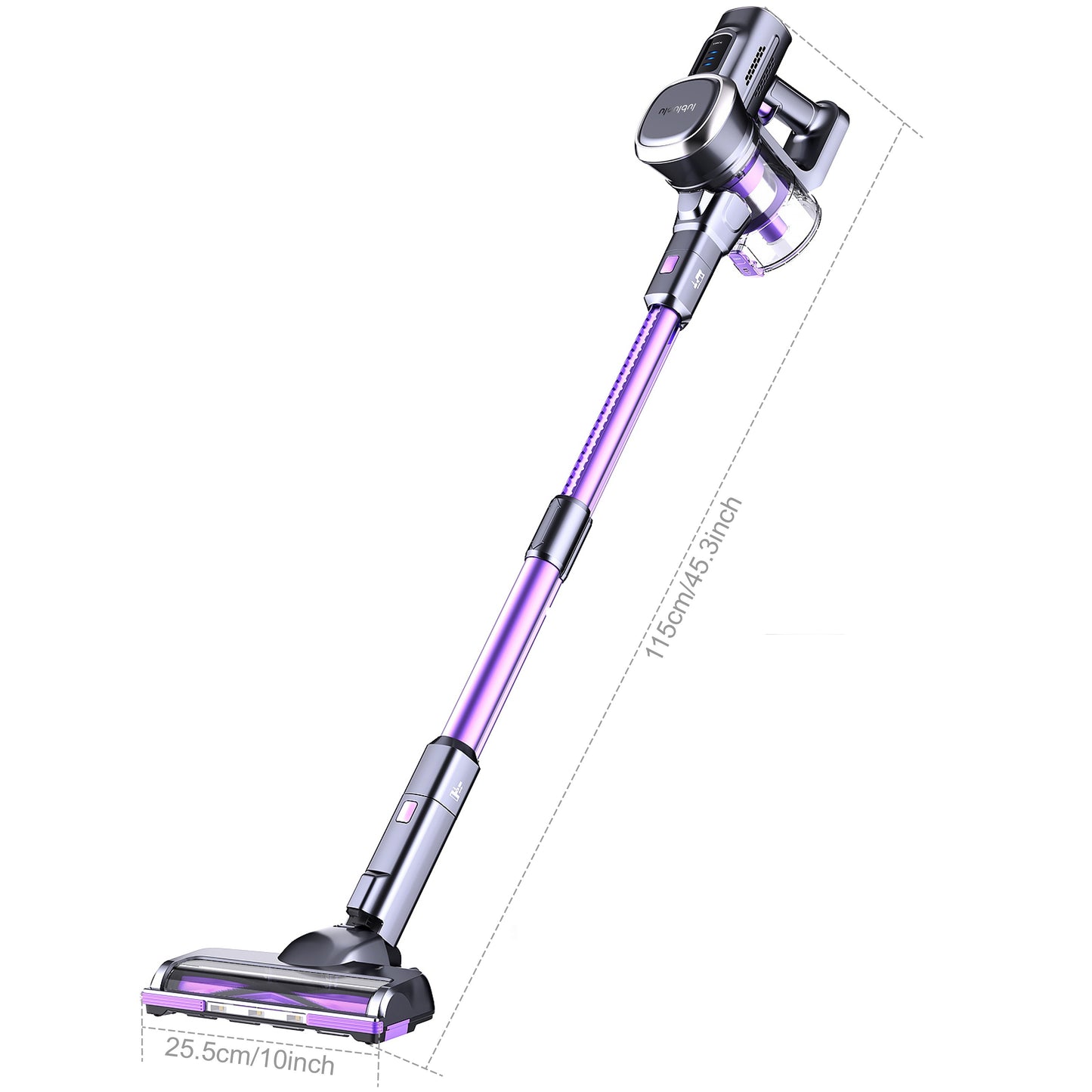 Lubluelu Free-Standing Vacuum Cleaner 26KPa, Powerful Lightweight Cordless 6in 1 Stick Vacuum Cleaner, for Carpet Floor Pet Hair, Vacuum Cleaner for Home, Cordless Vacuum Cleaner High Suction, Vacuum Cleaner Cordless, Vacuum