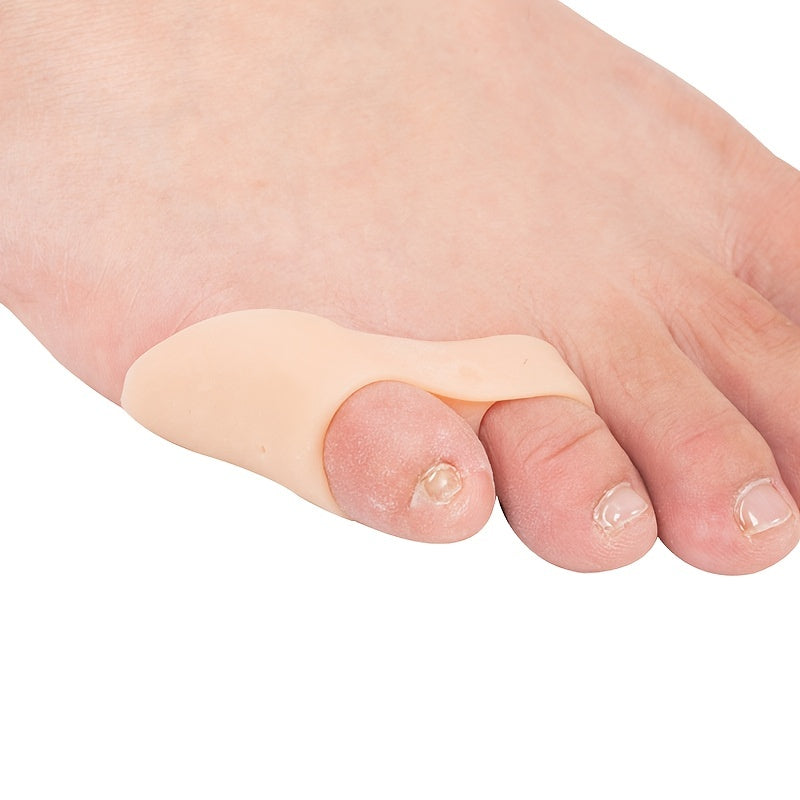 1pair Soft Toe Separator For Men & Women - Perfect For Night & Home Use, & Replacing Regularly!