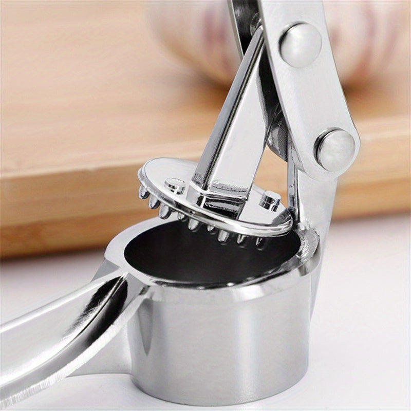 1 Piece metal Garlic Press Manually Crusher Handheld Ginger Kitchen Tools