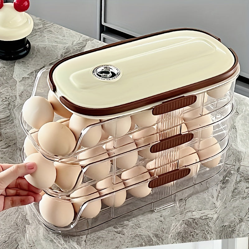 Dispensador de Ovos Multi-Camadas