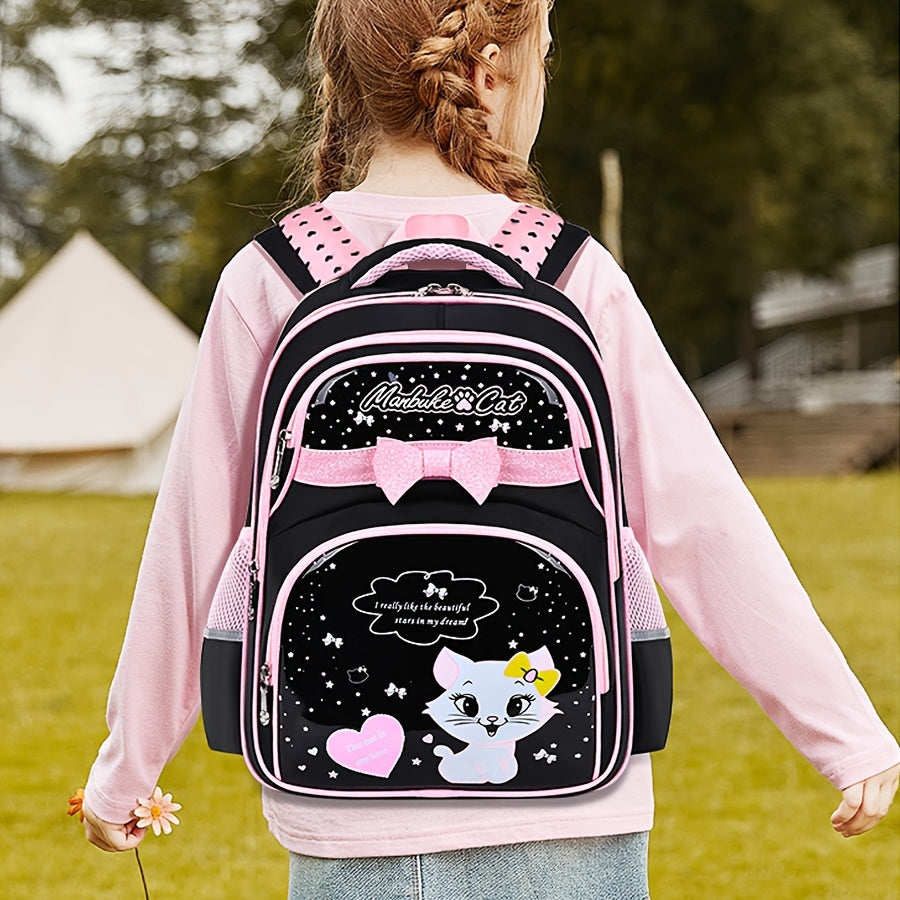 New cute and trendy children's backpack for elementary school students 1 2 3 4 5 6 grade girls 6 12 years old lightweight