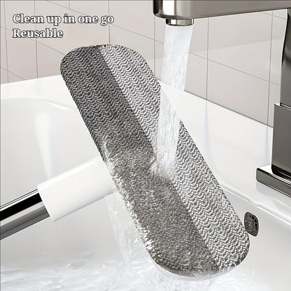 Magical window cleaning brush, extendable handle, screen cleaning brush tool, reusable, pet hair removal tool, home door and window cleaning brush, cleaning supplies, cleaning tools, Halloween/Christmas gifts