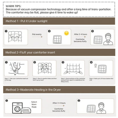 Edredão acolchoado xadrez estilo francês aconchegante - Macio, quente e lavável à máquina para todas as estações.