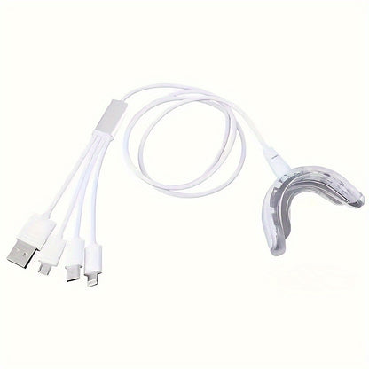Teeth Whitening LED Light, Teeth Whitening Accelerator Light With Powerful Blue LED Light, Teeth Whitening Enhancer Light At Home Christmas Gift