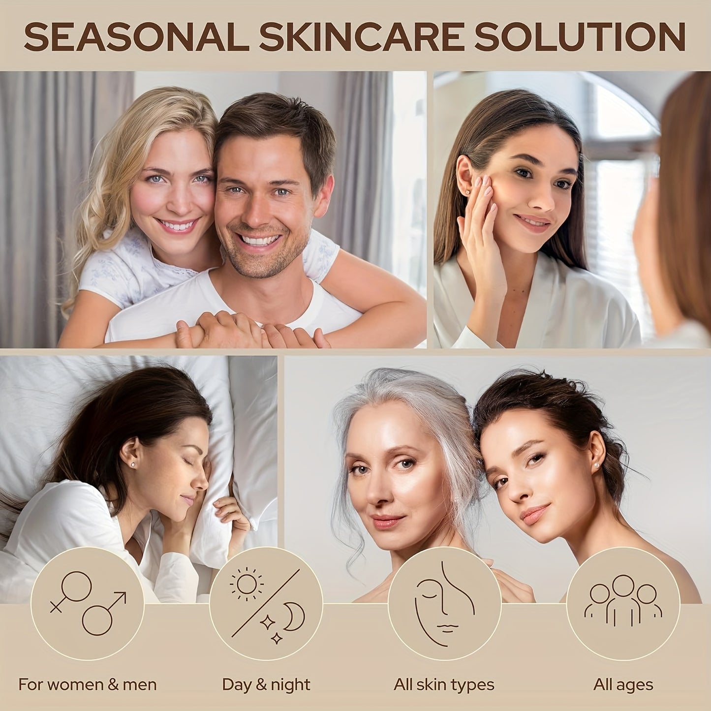 50ml Retinol Collagen Hyaluronic Acid Face Cream, All In One Moisturizer Cream, Deep Hydrating Firming Skin