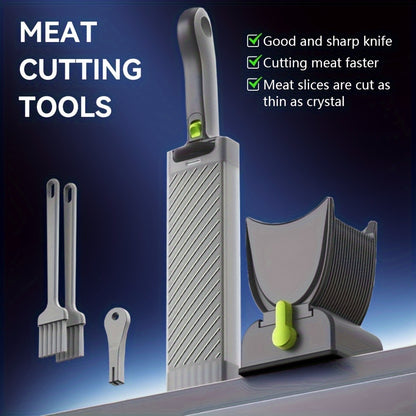 Manual Meat Grinder Set, ABS Kitchen Meat Cutter, Suitable for Beef, Salmon, Lamb, Vegetables, No Charging Required, Battery-Free, Suitable for Cooking, Grilling, Hot Dishes