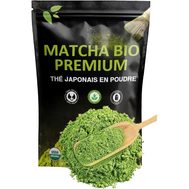 Premium JapaneseMatcha Tea Powder, 100g, Green Tea, High Quality
