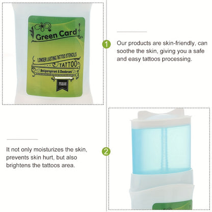 1pc, Tattoo Transfer Cream Gel, Skin Solution Professional Tattoo Transfer Soap Stencil Tattoo Supplies