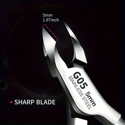 Cuticle Scissors Trimmer For Ingrown Nail, Nail Care Beauty Manicure Products Tool, Dead Skin Remover Nipper Accessories Tool