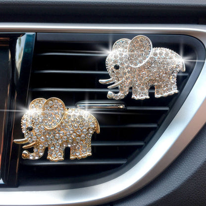 Elephant Car Air Vent Perfume Clip