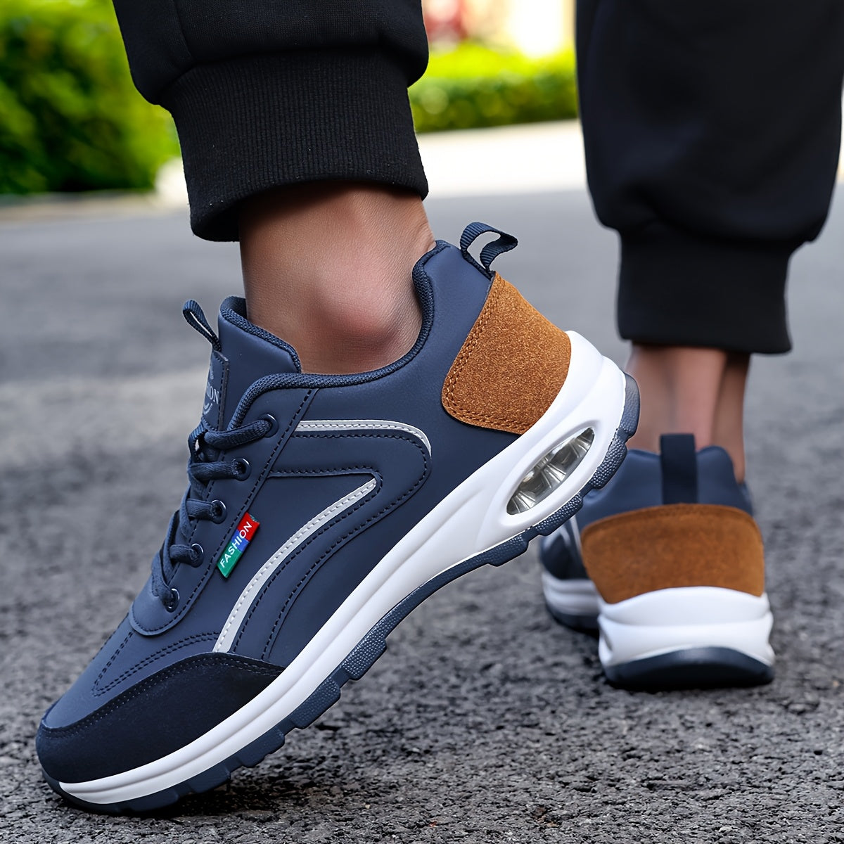 Men'S Athletic Casual Shoes with Air Cushioning, Comfortable And Lightweight for Driving, Leisure, Training, And Outdoor Hiking.