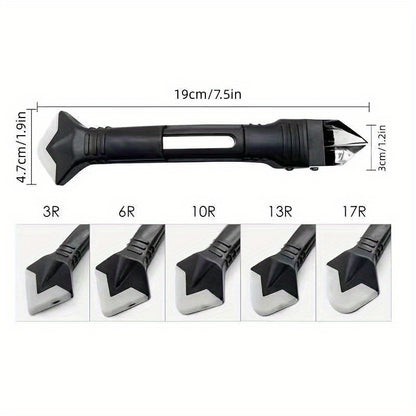 12.7 Cm 1 Caulk Remover Tools Kit, Grout Removal Tool, Sealant Finishing Tool, Glue Angle Scraper Tool For Window And Sink Renovations In Kitchens And Bathrooms