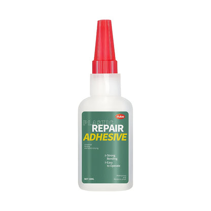Heavy-Duty Automotive Bumper Plastic Glue - Structural Repair Adhesive for Cracks, Chips, Impact Damage - No-Weld Bonding for Bumpers, Mirror Base, Exterior Plastic Repairs - Automotive Body Repair Technician Approved, Quickf